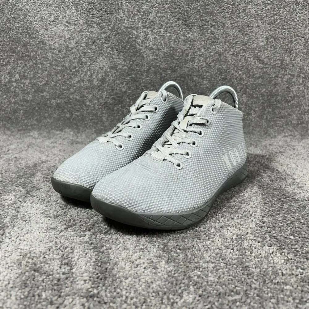 NOBULL Mid Trainers Women’s Size 7.5 Gray Athletic CrossFit Gym Shoes Used